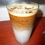 An iced latte to beat the heat